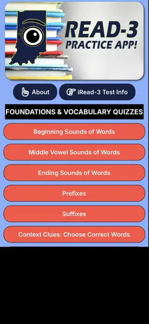 iRead-3 Practice App screenshot 1