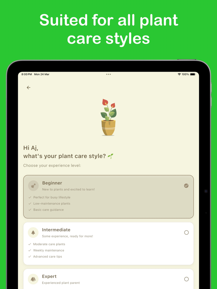 Planty Plant Parent Assistant