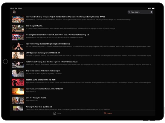 Pepperbox TV iPad screenshot 3 - Entertainment app