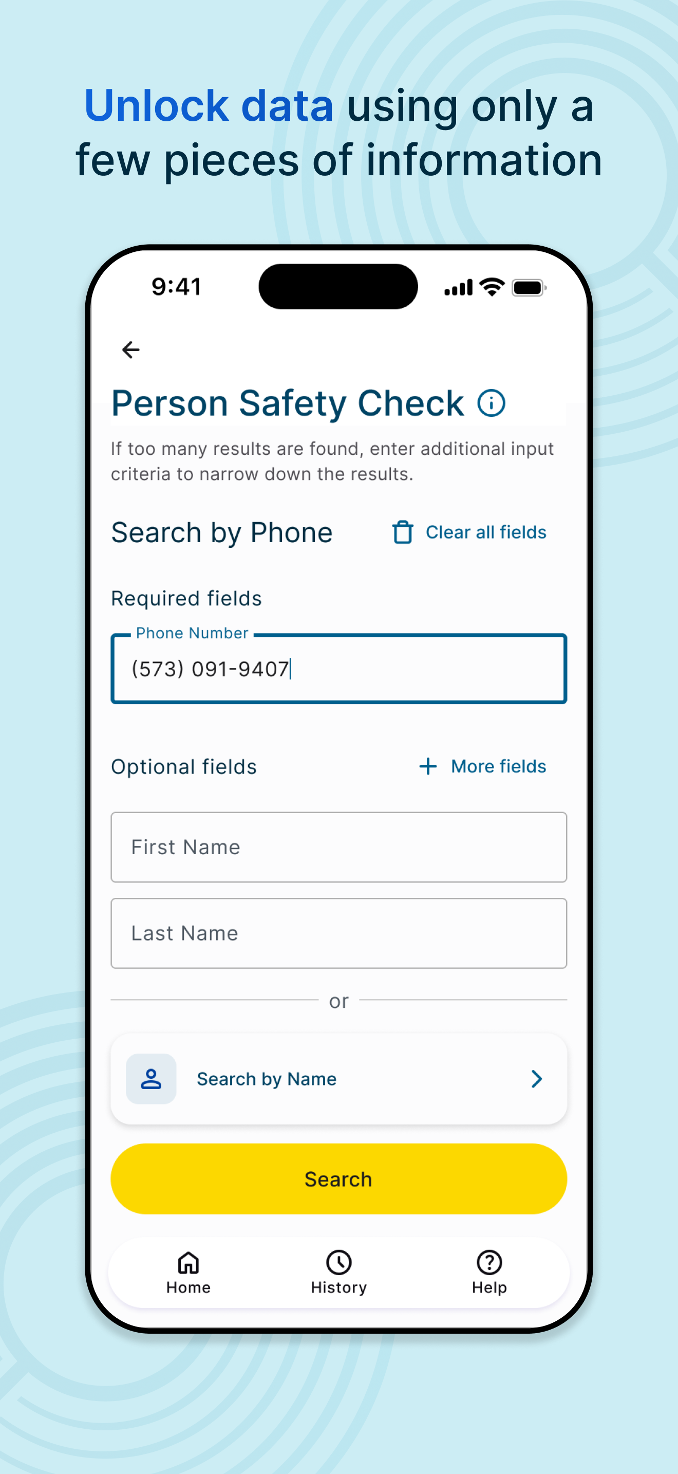 TruLookup® screenshot 2