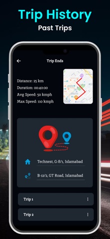 GPS Speedometer Speed Tracker+ screenshot