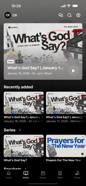 Coppell Bible screenshot 2