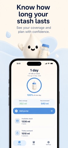 MilkTracker: Freezer Stash screenshot