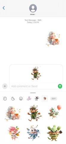 呼啸风贴纸 screenshot