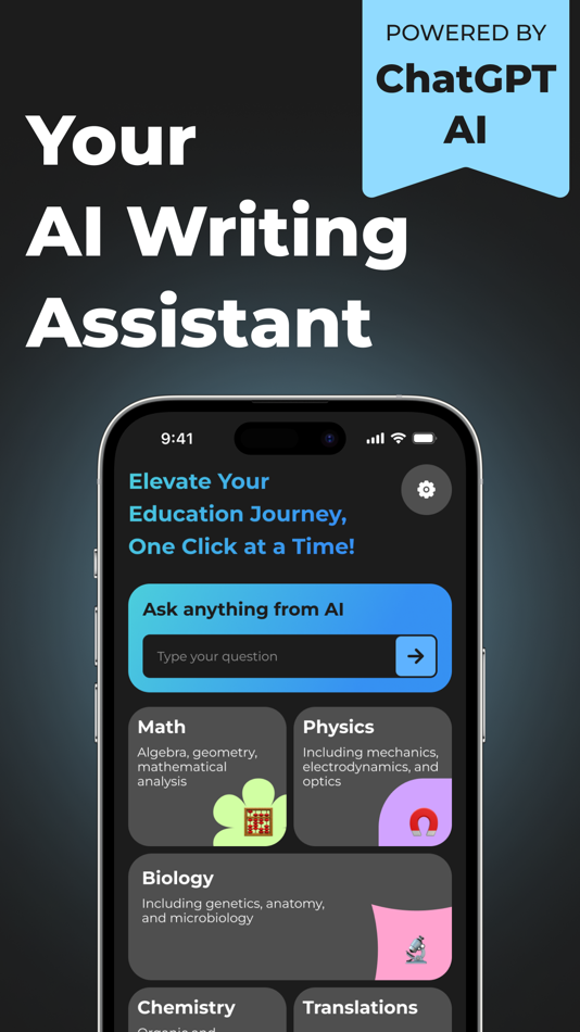 #1. AI Homework Help: Math Solver (iOS) By: Iona Maisuradze