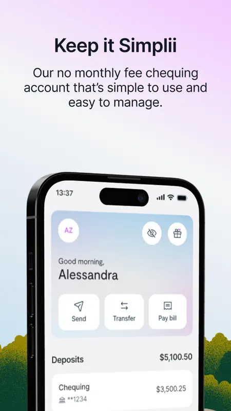 Simplii Financial screenshot 1 of 6