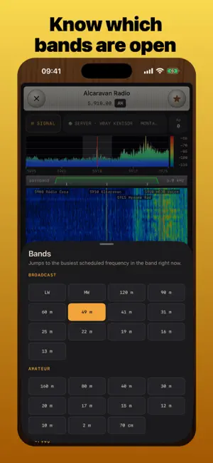Shortwave SDR Radio: GlobalSDR screenshot 3