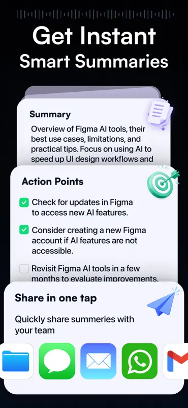 AI Summary: Talk to Text Notes screenshot 3 of 4