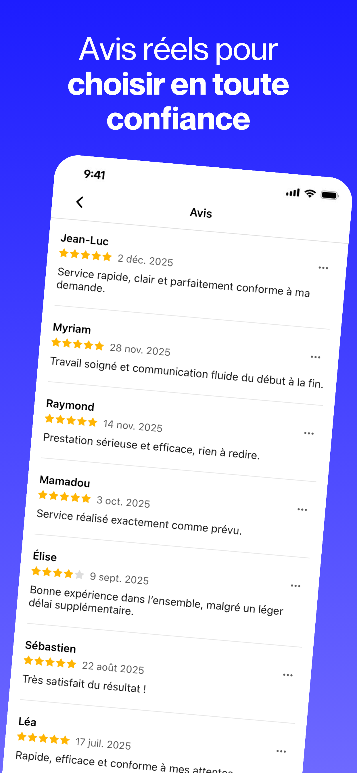 BookLook - Trouver un service screenshot 4