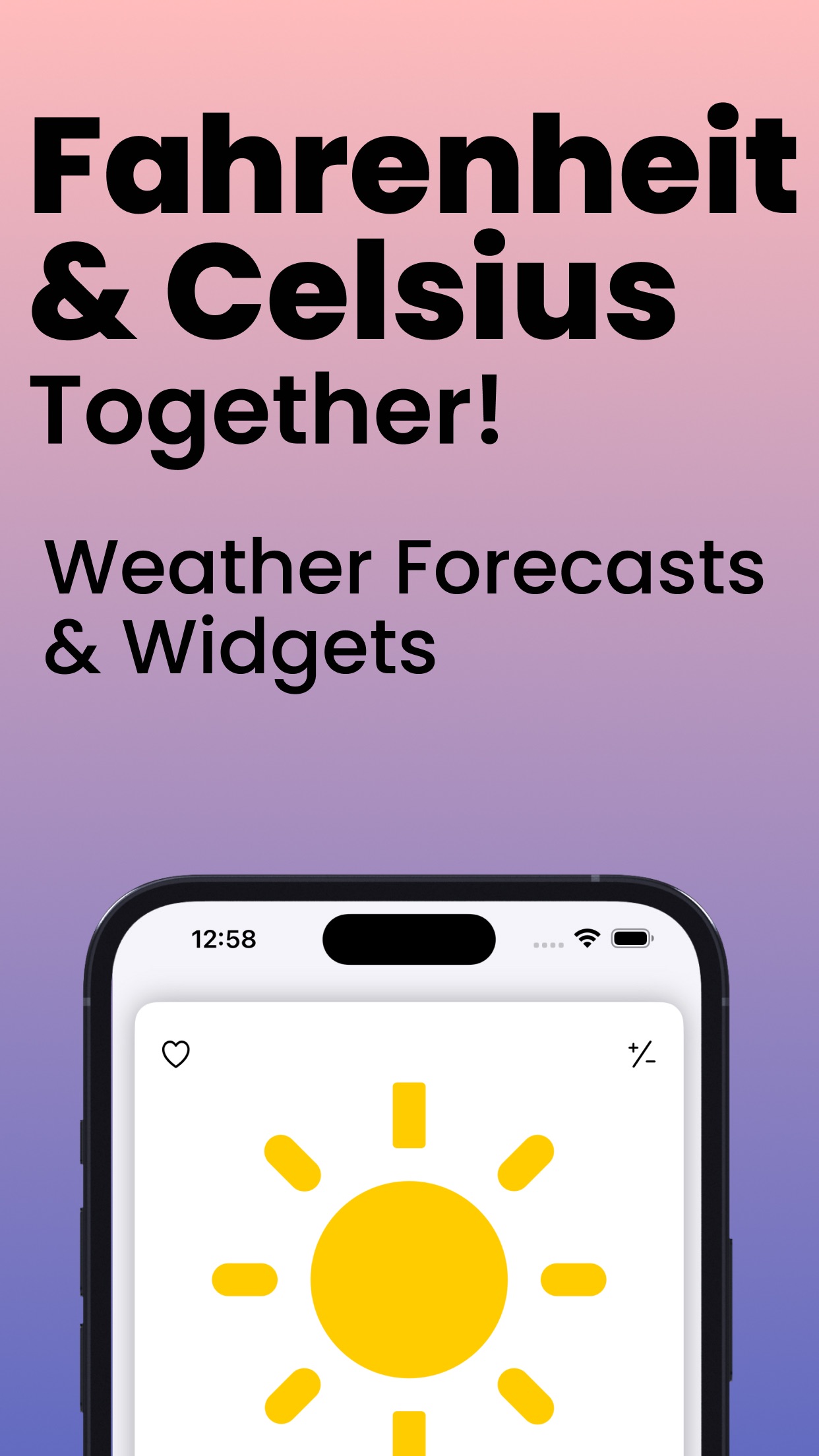 Weather Forecast App WeatherGo screenshot 1