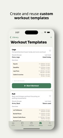 BooFit - Gym Workout Tracker screenshot