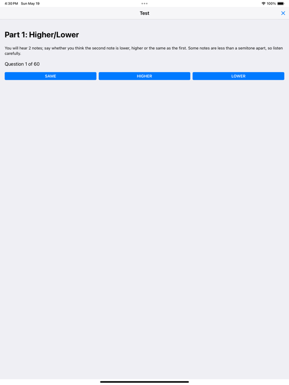 Screenshot #4 pour Music Aptitude Practice
