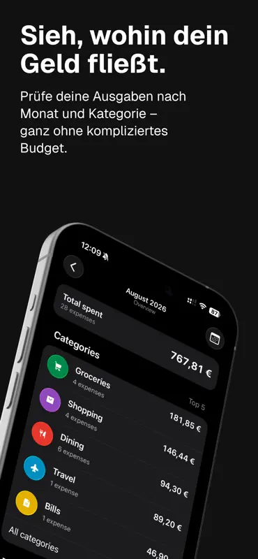 Spenso: Ausgaben-Tracker screenshot 5 of 8