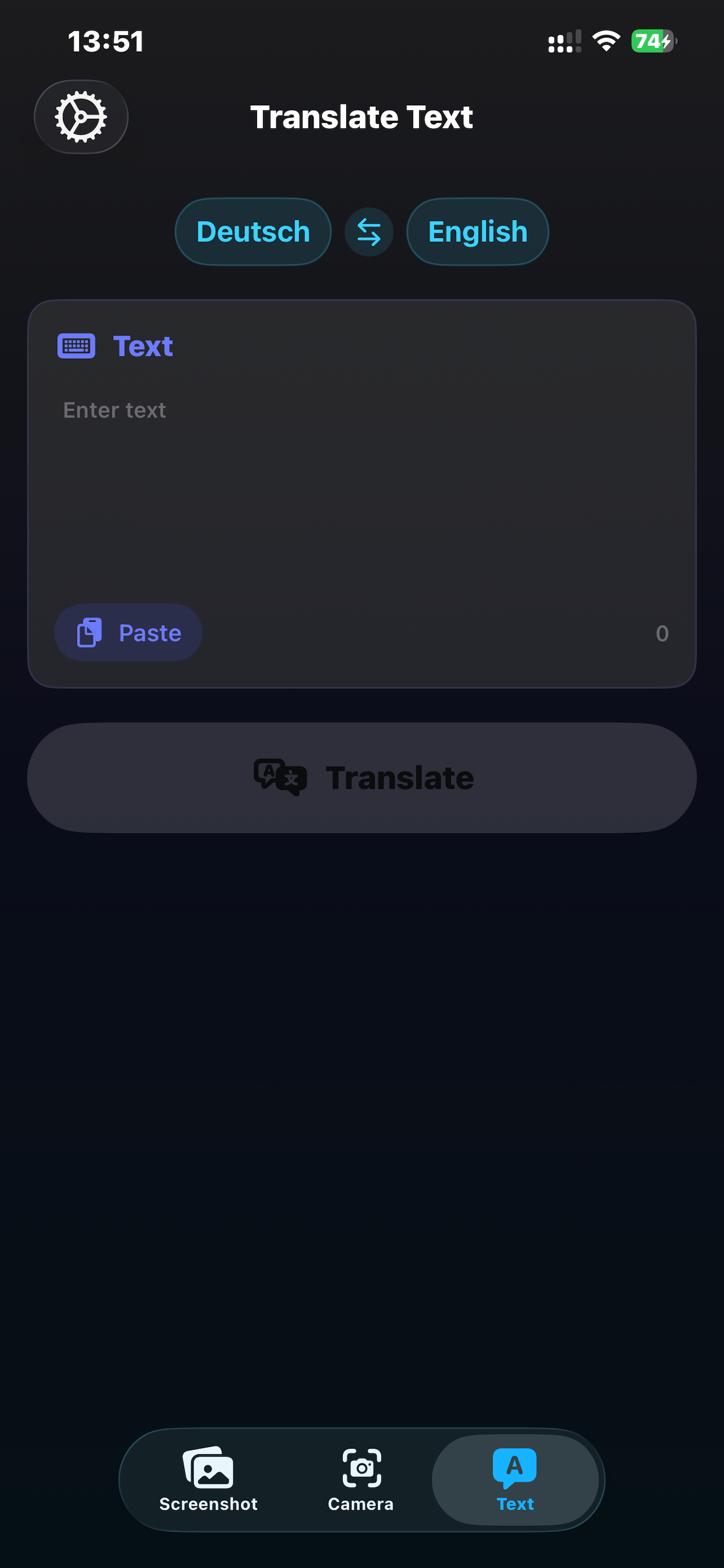 Screen & Camera Translate screenshot 4