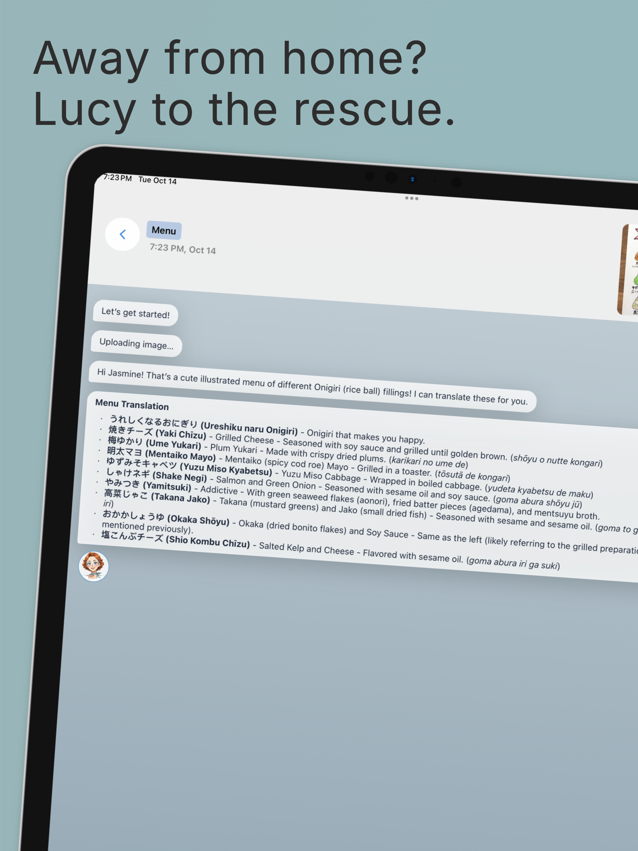 Ask Lucy - AI Travel Companion