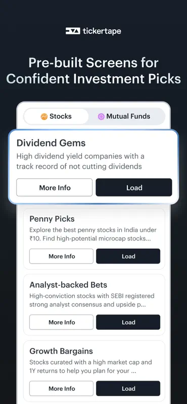 Tickertape: India & US Stocks screenshot 6 of 10