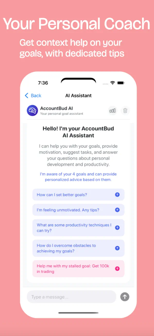 Screenshot #3 pour Accountability Buddie