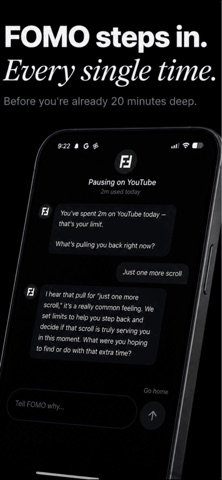 FOMO - AI Screen Time Coach Screenshot 6 of 6
