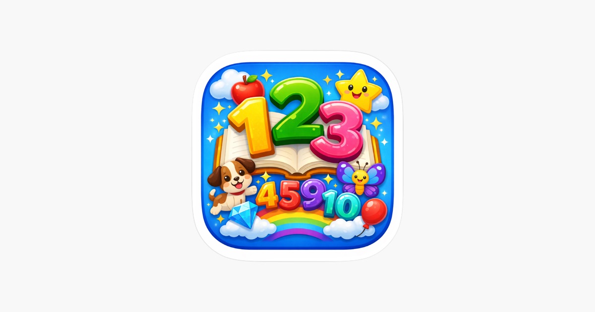 Count & Learn – 英語の数字をまなぼうアプリ - App Store
