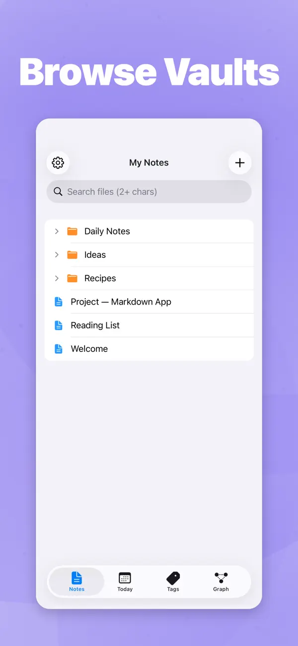 Screenshot #3 pour Notes — Markdown Editor