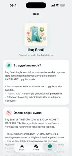 İlaç Saati: Hatırlatıcı iPhone Ekran Görüntüsü 4