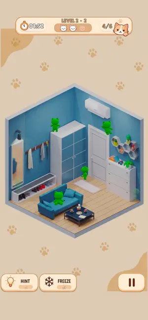 Hidden Cats Puzzle Cozy Corner screenshot 3