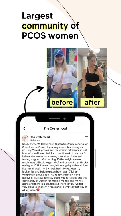 Cysterhood: PCOS Weight Loss screenshot-3