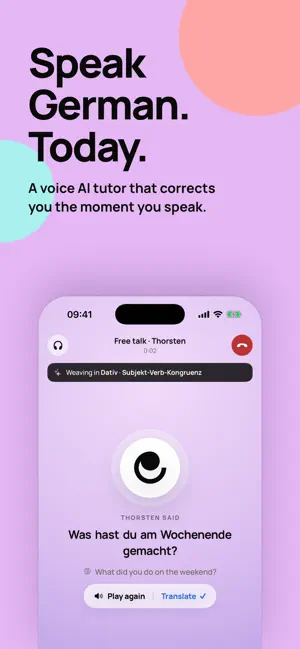 Eduvia: Learn to Speak German screenshot 1