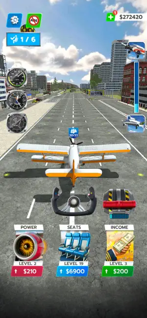 Plane Travel Flight Simulator iPhone screenshot 1