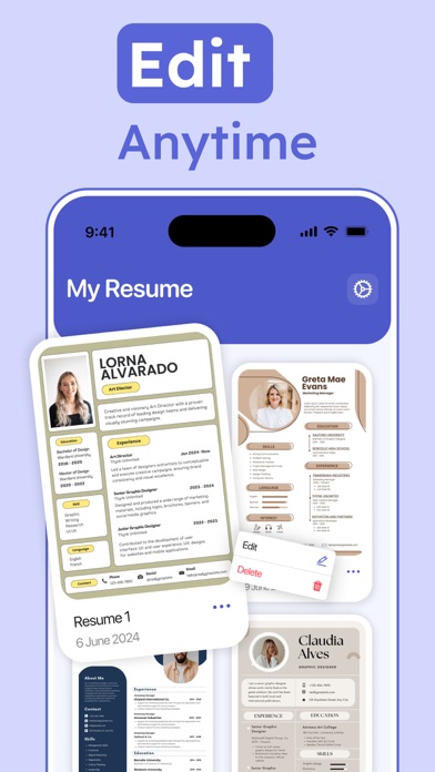 Resume Builder: CV Maker App Screenshot