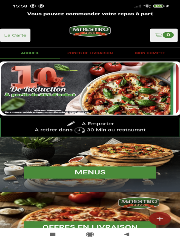 Screenshot #5 pour Maestro Food Plouzane
