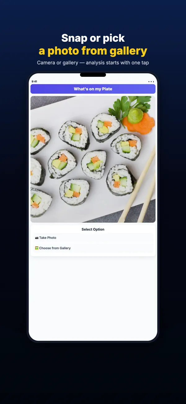 What's In My Plate Screenshot 2