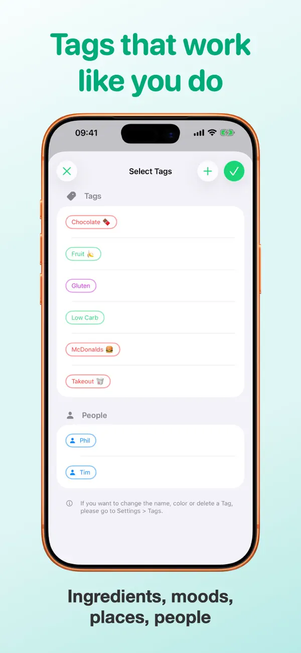 Screenshot #3 pour Moderation Mindful Food Diary