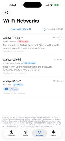 WiFi Atalaya iPhone screenshot
