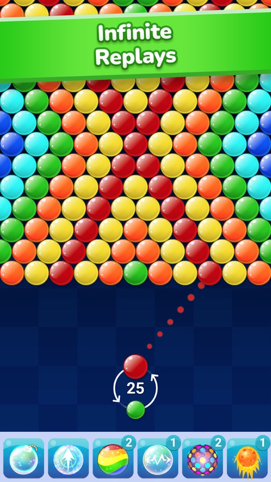 #5. Bubble Shooter Pop! (iOS) 由: MobilityWare