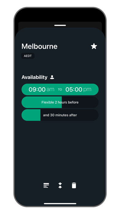 Screenshot #3 pour Overlap: Time Zone Calculator