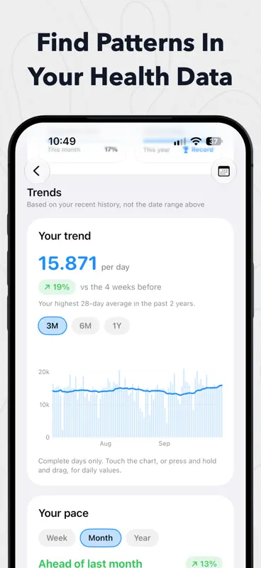 Health Stats: Fitness Tracker screenshot 2 of 6