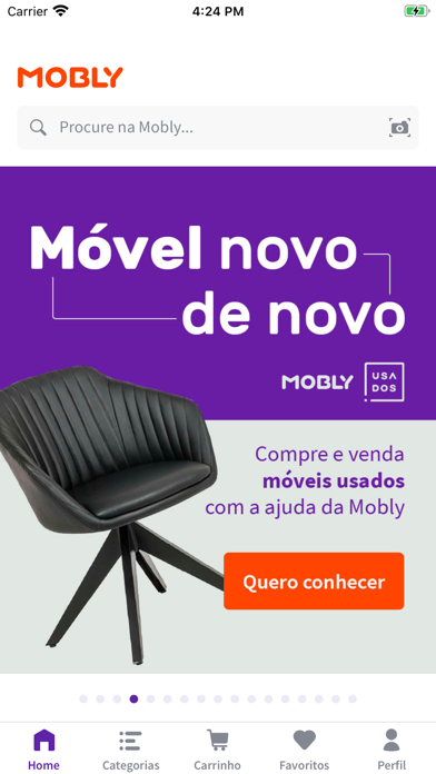 Mobly: decoração e móveis Screenshot