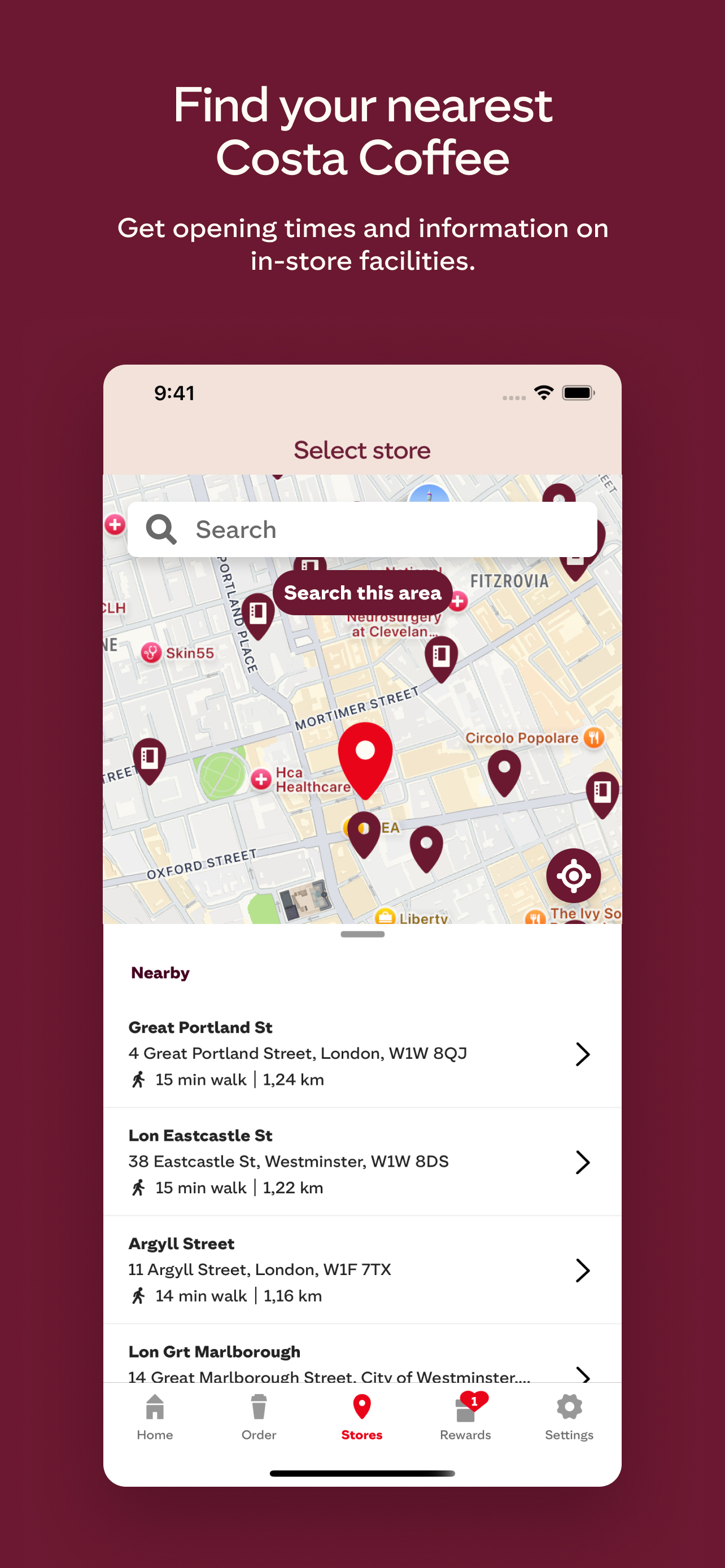 Costa Coffee Club screenshot 7