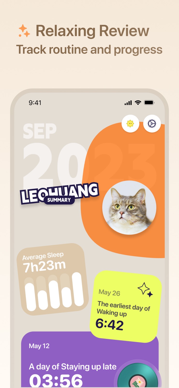 NapNap: Sleep Tracker,Sound iphone screenshot 3