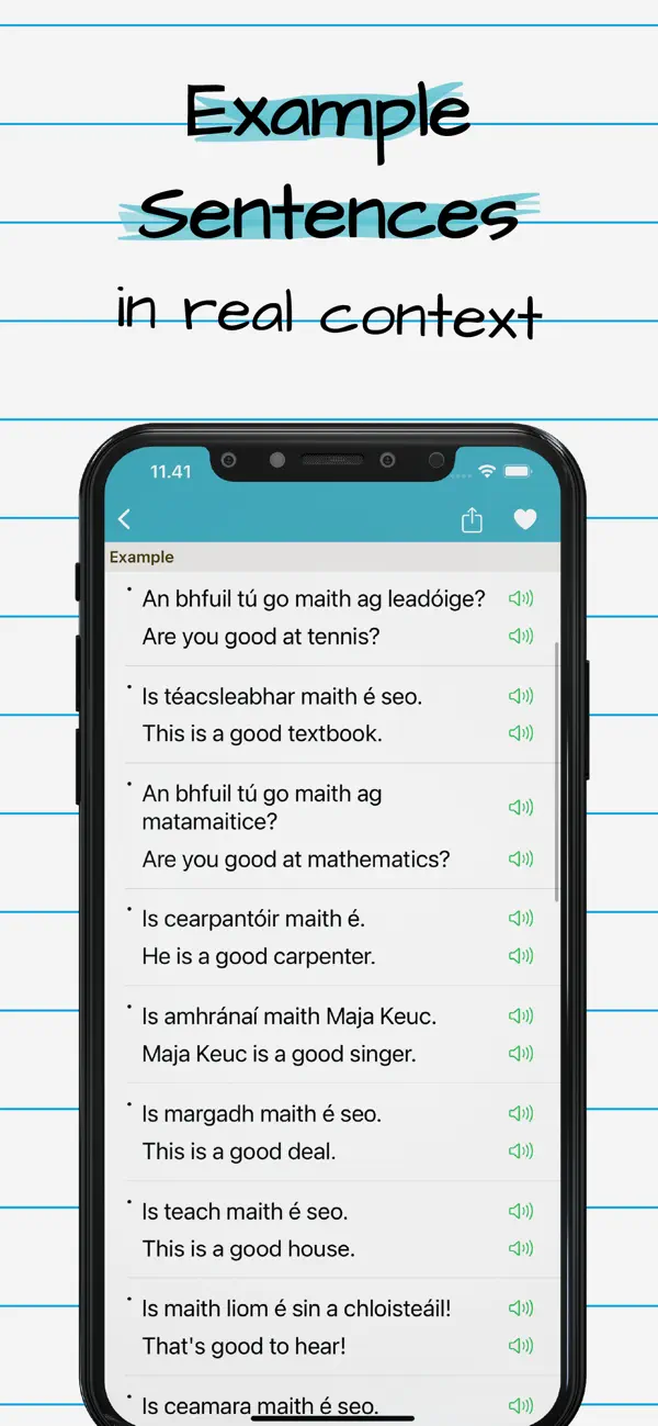 Screenshot #3 pour Irish English Dictionary +