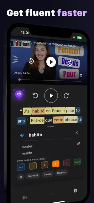 Fluly - Learn a Language screenshot 1