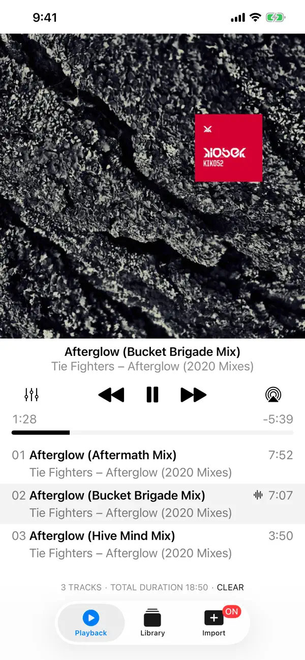 Screenshot #1 pour Tiny Player
