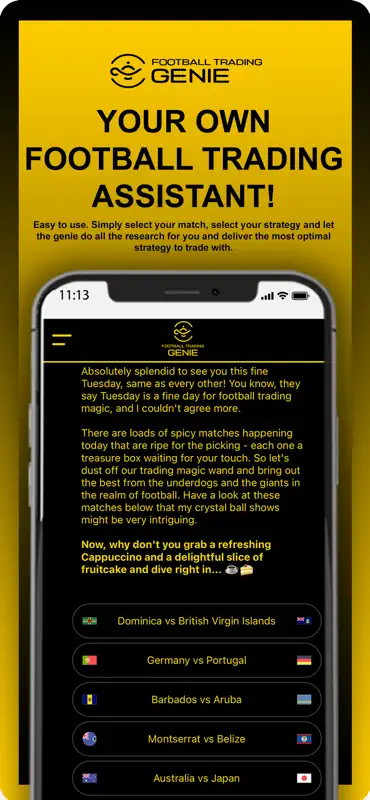 Football Trading Genie screenshot 1 of 3