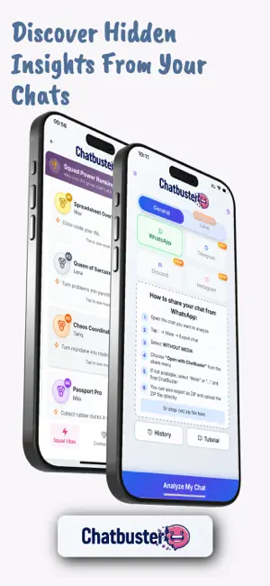 ChatBuster: Chat Analyzer screenshot 1