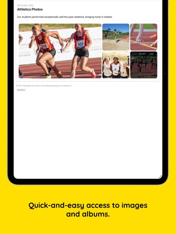 d6 School Communicator iPad screenshot 4