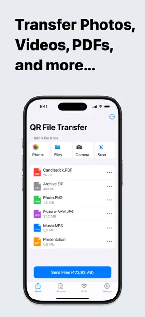 Data Drop: QR File Transfer screenshot 4