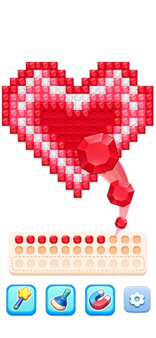 Glow Sort - Jewel Color Puzzle iPhone screenshot