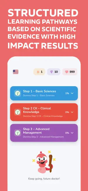 MedSteps - Fun Med Learning screenshot 1