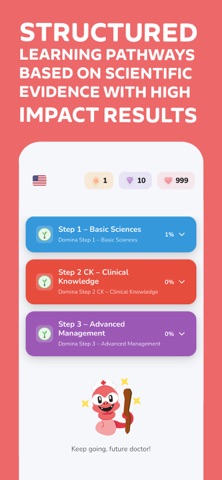 MedSteps - Fun Med Learning Screenshot 1 of 7